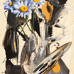 Franziska Maderthaner, <br>Funnytas, <br>Öl und Acryl auf Leinen, <br>200 x 160 cm, 2020