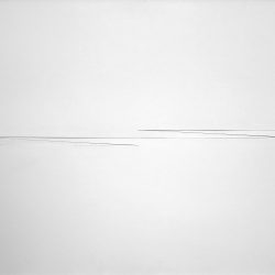Franz Riedl, Horizont, Papierrelief, Karton geschnitten, 102 x 72 cm, 2022